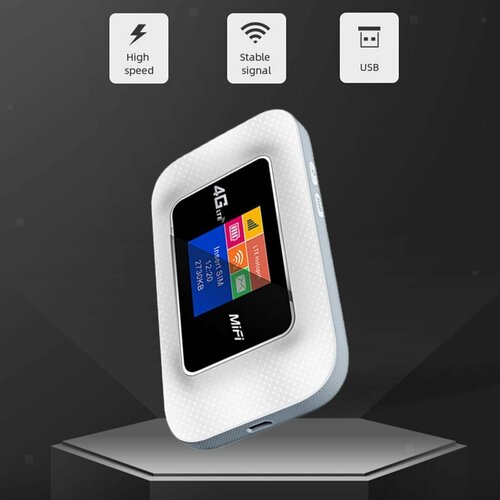Карманный модем KUPLACE / 4G WiFI для всех симкарт 2100 mAh, Мобильная точка доступа, Приемник Wi-Fi, Беспроводной роутер