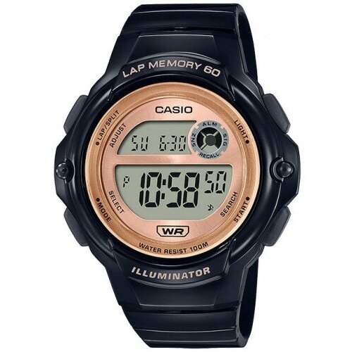 Наручные часы Casio LWS-1200H-1A, черный