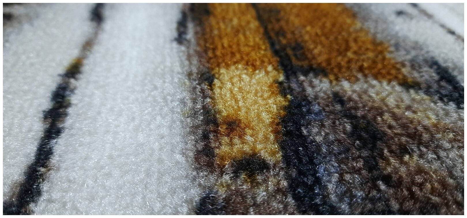 Ковровая дорожка на войлоке, Витебские ковры, с печатным рисунком, 2603/a2r/91, 0,6×2 м - фотография № 6