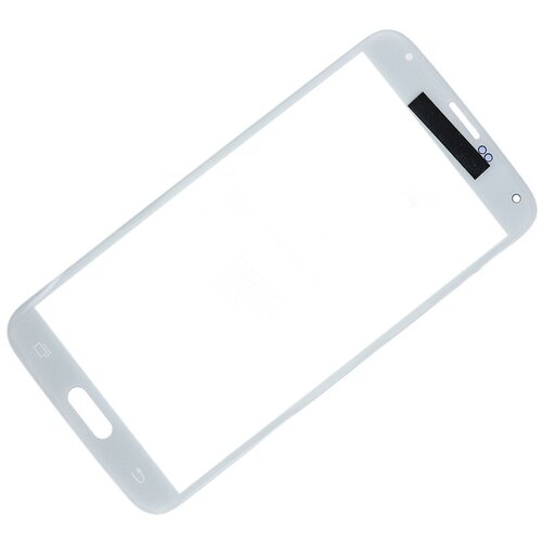 Стекло для Samsung Galaxy S5 G900 белое коннектор под шлейф дисплея на плату для samsung g900 galaxy s5 40 pin