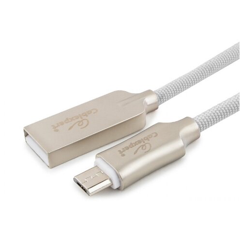 Кабель USB 2.0 Тип A - B micro Cablexpert CC-P-mUSB02W-1.8M 1.8m micro usb кабель cablexpert cc g musb01w 1 8m