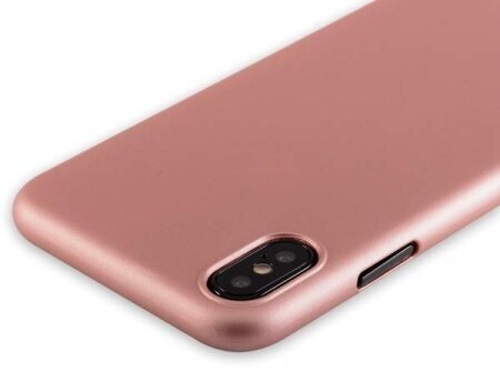 Чехол-крышка Deppa Air Case для iPhone X, пластик, красный - фото №7