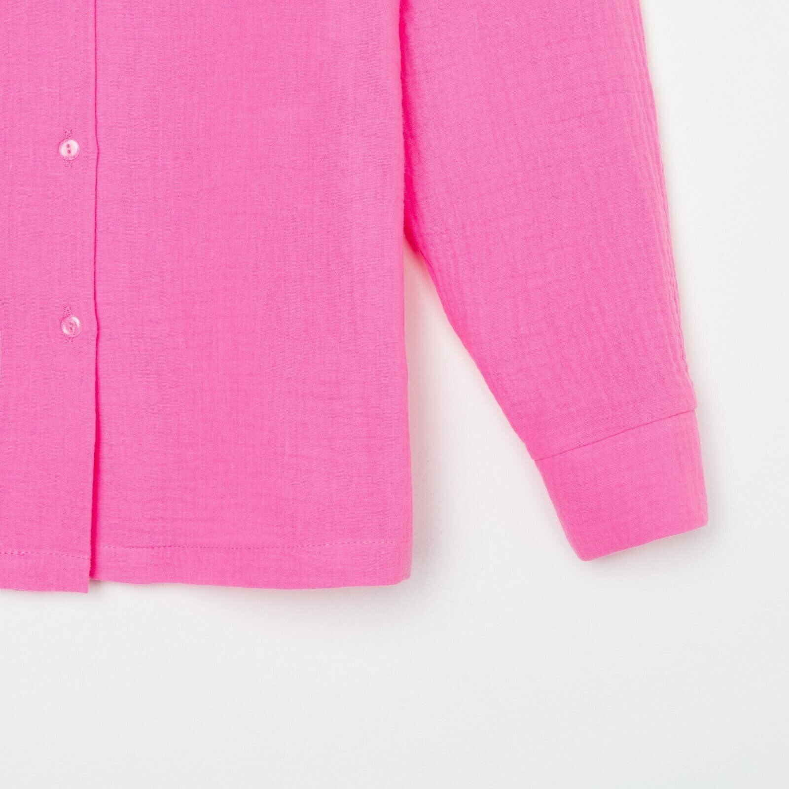 Комплект Kaftan, брюки, рубашка, длинный рукав, размер 40-42, розовый - фотография № 10