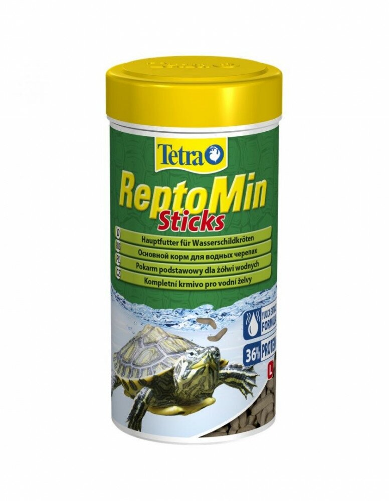 Tetra Tetra ReptoMin корм для водных черепах в виде палочек 1000 мл