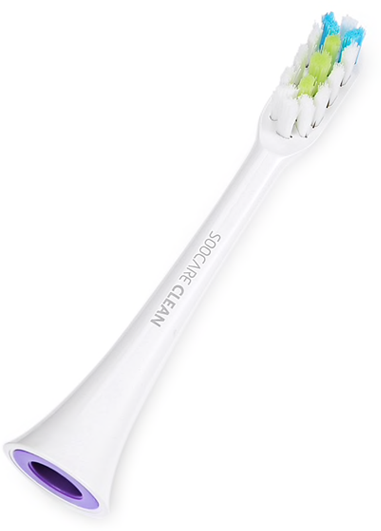 Сменные насадки для электрической зубной щетки Xiaomi Soocare X3 White 2 шт (BH01 W) - фото №17