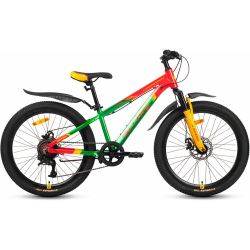 Велосипед SITIS CROSSER 24 2023 Red-Green-Yellow 2265600₽