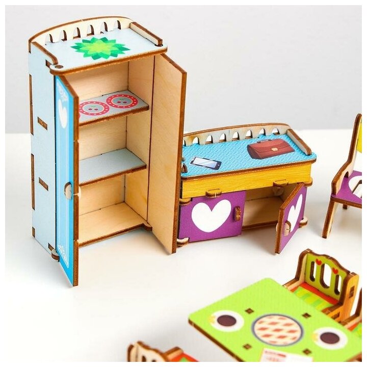 Набор мебели для кукол Лесная мастерская "Гостиная" (5378470)