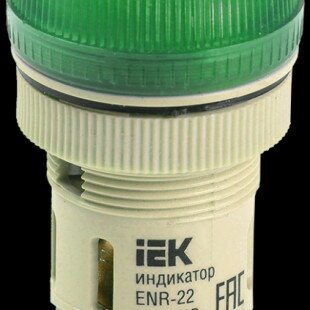 IEK Арматура светосигнальная ENR-22 230В зел. IEK BLS40-ENR-K06 - фотография № 3