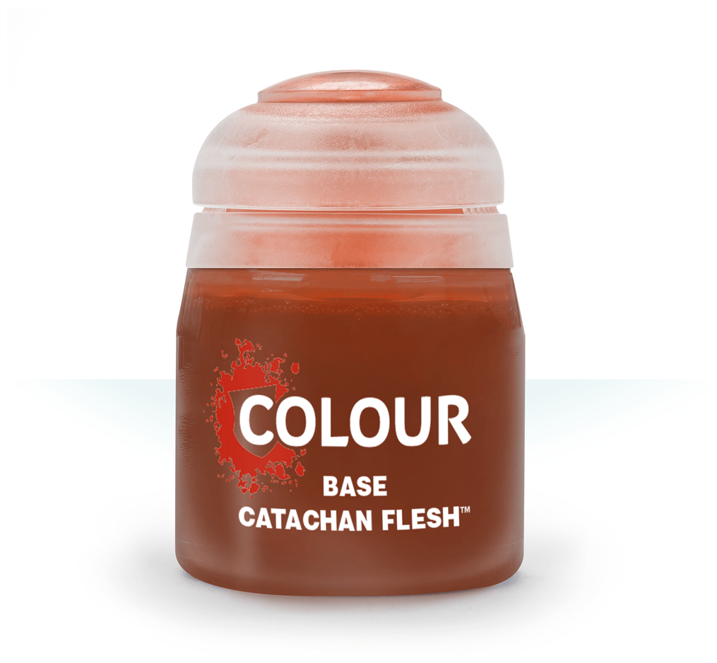 Баночка с краской Base: Catachan Fleshtone / Катачан Тон Плоти (12 мл.)