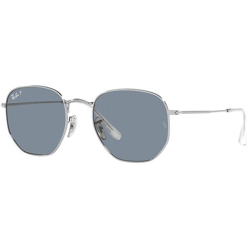 солнцезащитные очки ray ban rb 3548 n 003 32 51 21 rb 3548 n 003 32 51 21 серебряный Солнцезащитные очки Ray-Ban, серебряный, синий