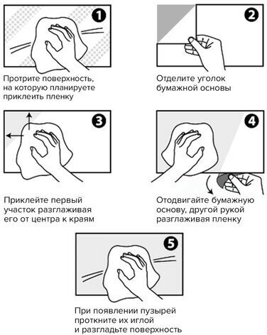 Доска-пленка маркерная самоклеящаяся в рулоне, БЕЛАЯ, 60х120 см, маркер и салфетка, BRAUBERG, 237835