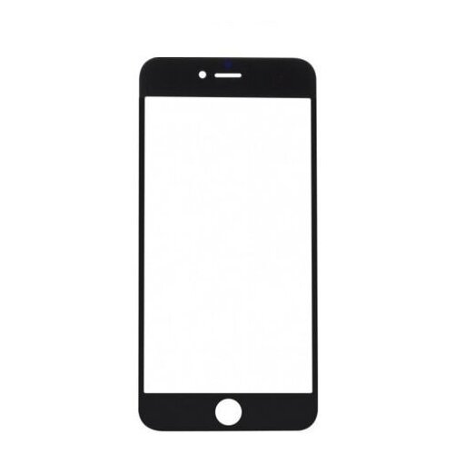 стекло для переклейки для realme 8 черное Стекло для iPhone 6 Plus черное