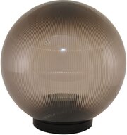 Светильник НТУ 02-100-305 шар дымчатый с огранкой d=300 мм TDM