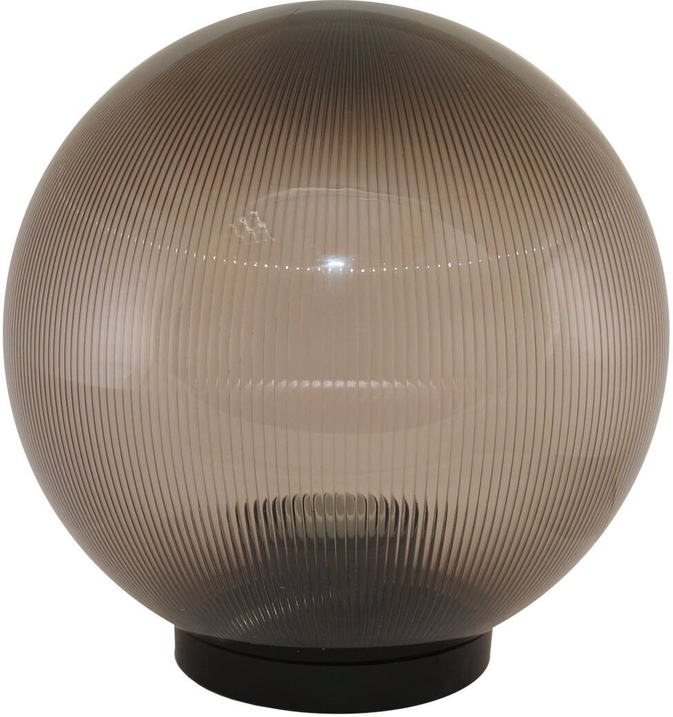 Светильник НТУ 02-100-305 шар дымчатый с огранкой d=300 мм TDM