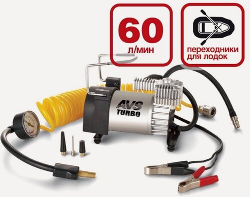 Изображение товара Компрессор автомобильный AVS Turbo KS600