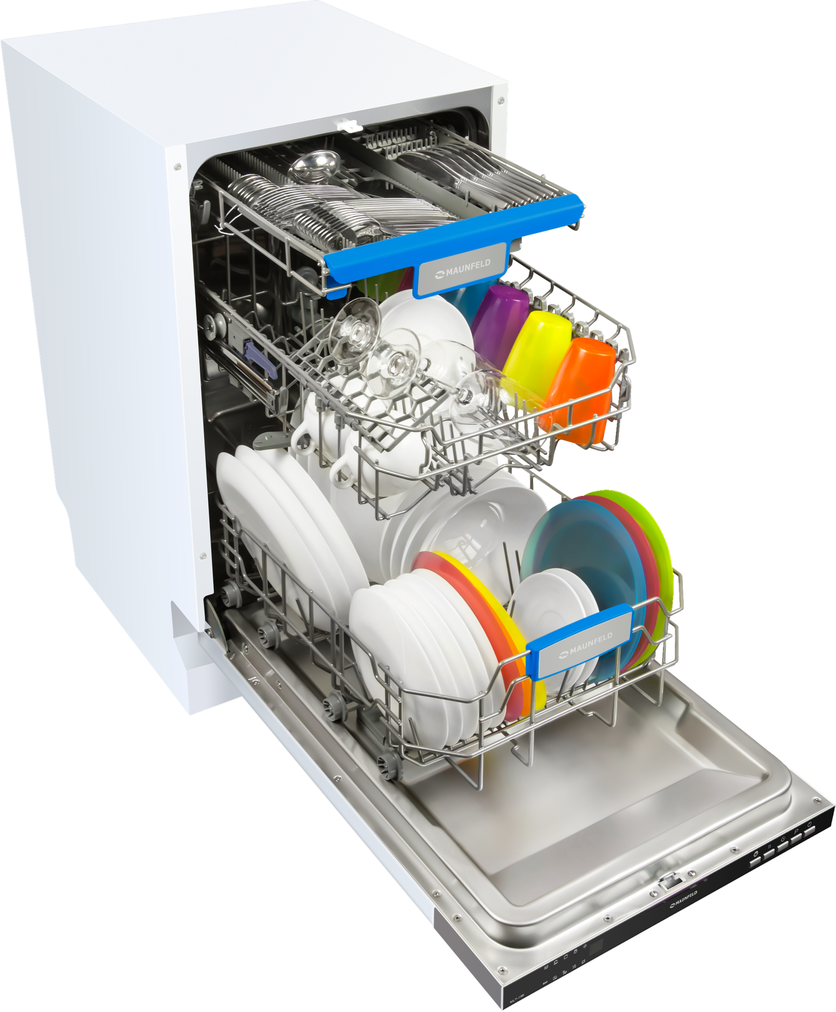 Посудомоечная машина MAUNFELD MLP 08B - фото №11