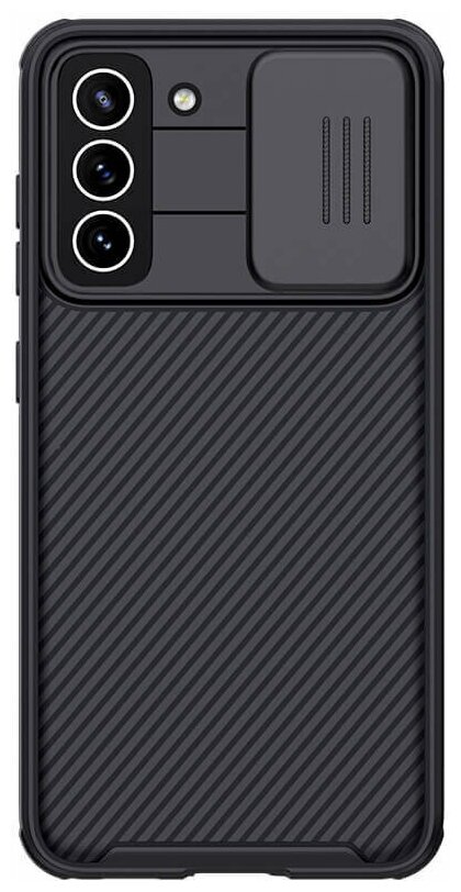 Накладка Nillkin Cam Shield Pro пластиковая для Samsung Galaxy S21 FE (2021) Black (черная)