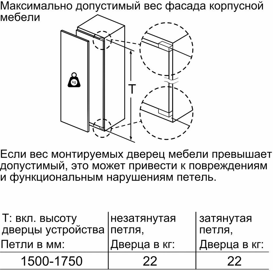 Встраиваемый холодильник однодверный Neff - фото №6