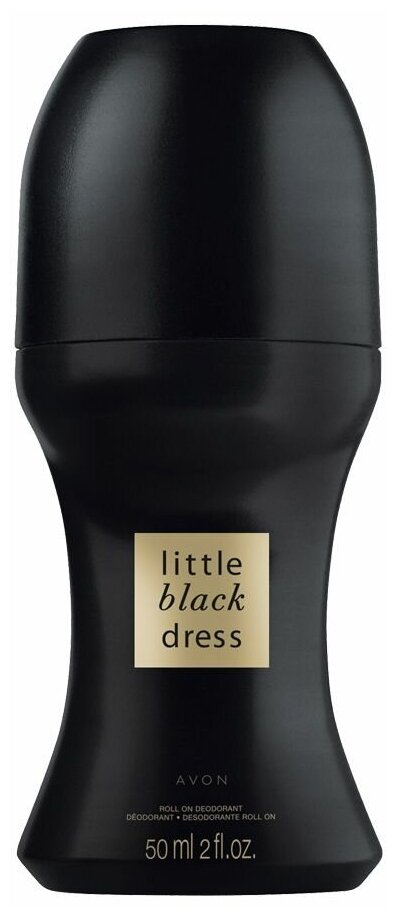 Дезодорант-антиперспирант AVON Little Black Dress для женщин с шариковым аппликатором, 50 мл
