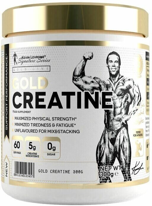 Kevin Levrone Gold Creatine, креатина моногидрат, порошок, 300 г.