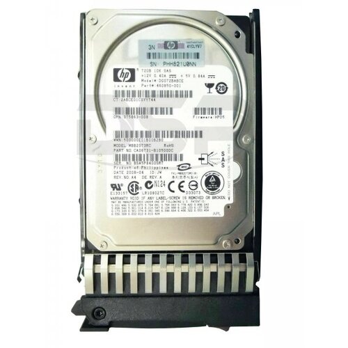Жесткий диск HP CA06731-B10500DC 72Gb SAS 25 HDD 669500₽