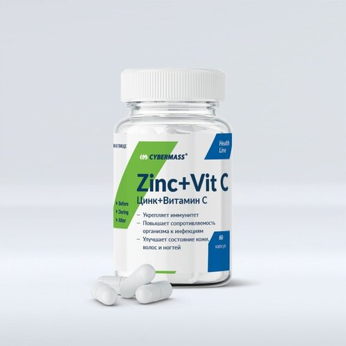 Zinc Vit C 60 caps Cyb