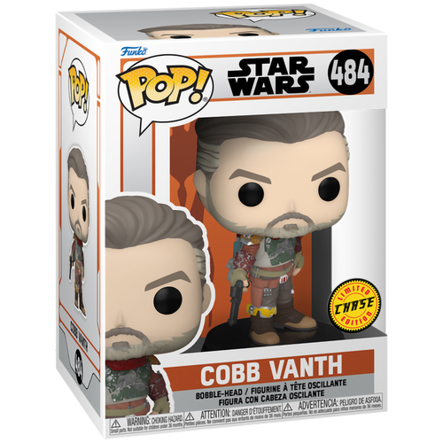 Фигурка Funko POP! Bobble Star Wars Mandalorian Cobb Vanth (Marshal) Chase Версия фигурки 54522 фигурка funko pop bobble кобб вант маршал cobb vanth marshal звездные войны мандалорец star wars mandalorian 54522 9 5 см