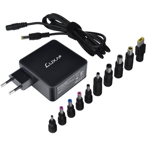 Adapter AC/DC Thermaltake LUXA2 EnerG Bar 65W Wall Type auto 65W 18.5V-20V 10-connectors 3.5A 1xUSB adapter ac dc thermaltake luxa2 energ bar 60w usb c power delivery auto 60w 5v 20v 3a 1xusb home