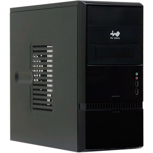 Корпус InWin Mini Tower ENR022 Black 450W RB-S450HQ7-0 U2.0*2+A(HD) mATX корпус inwin emr002 matx mini tower 500 вт черный 6177375