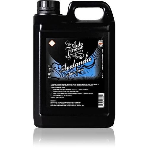 Пена для бесконтактной мойки Auto Finesse Avalanche 2,5л, pH нейтральная, с добавлением цитрусовых масел