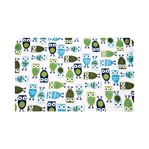 Ткань PePPY плюш 6RKC Urban zoologie фасовка 440 +- 5 г/кв.м nightowls midnight 0.48 м 0.48 м 440 г/м²