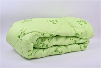 Одеяло бамбук Стандарт, чехол (Полиэстер) 200х220 см, Евро, всесезонное, с наполнителем Полиэфирное волокно, Бамбуковое волокно