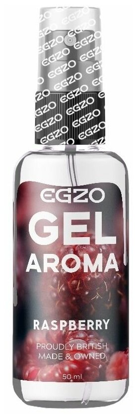 Интимный лубрикант EGZO AROMA с ароматом малины - 50 мл.