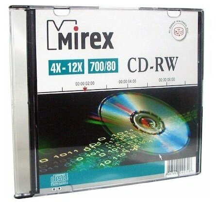 CD-RW диск Mirex - фото №3