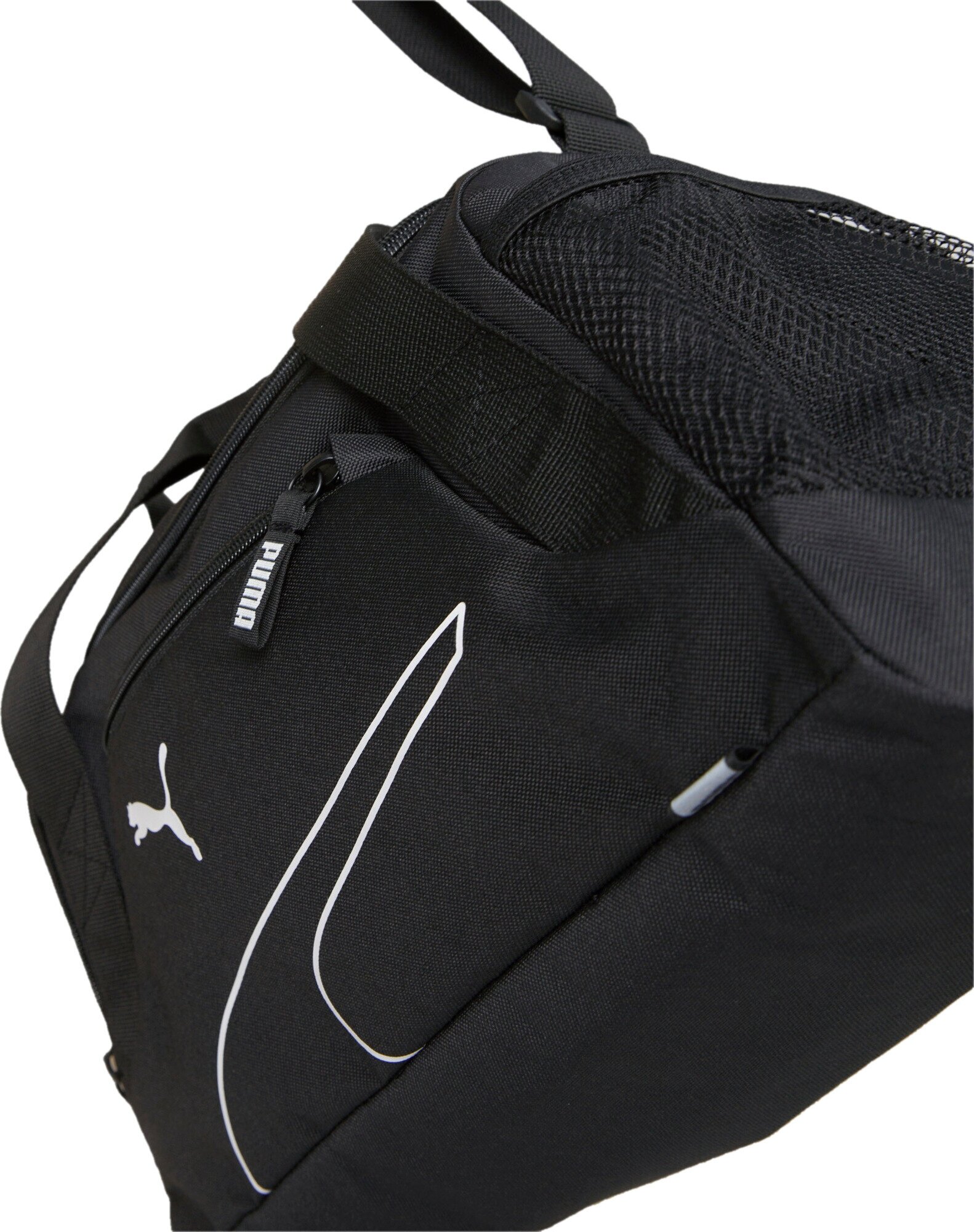 Сумка спортивная/PUMA/07923101/Fundamentals Sports Bag XS/черный/OS - фотография № 7