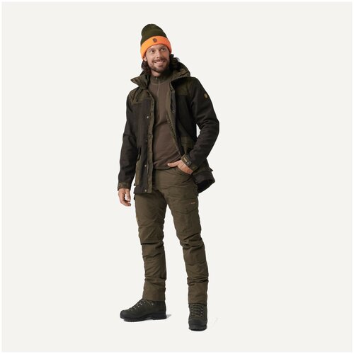 FJALLRAVEN Брюки Barents Pro Hunting Trousers M 52, dark olive