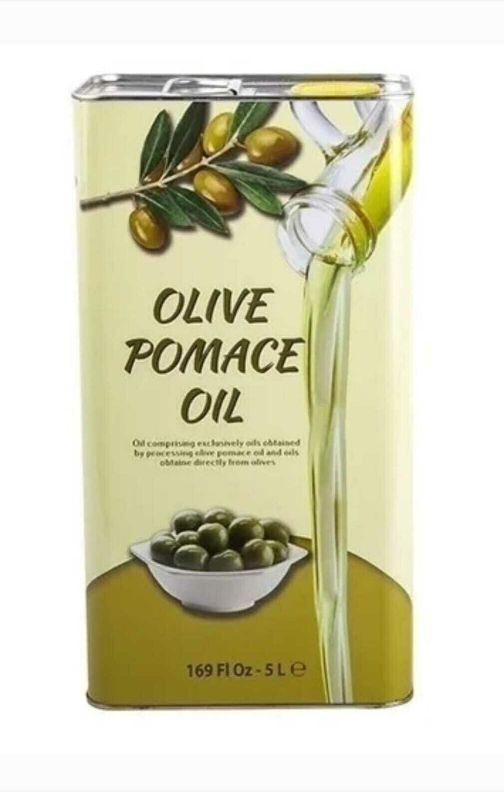 Оливковое масло для жарки Olio di sansa di oliva 5 л ( Италия ) — фото 1