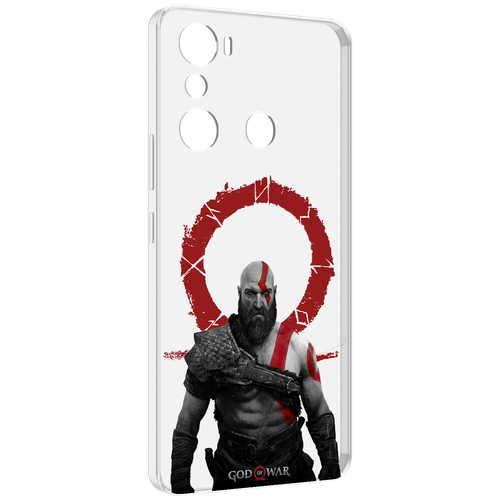 Чехол MyPads God-of-War для Infinix Hot 20i задняя-панель-накладка-бампер чехол mypads god of war кратос атрей для infinix hot 20i задняя панель накладка бампер