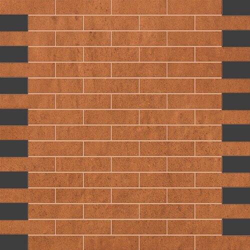 Мозаика керамическая 30.5x30.5 FAP Ceramiche Creta Ocra Brick Mosaico +17714