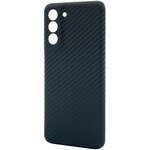 Кевларовый чехол DiXiS Carbon Case для Samsung S21 (BS21-CM), матовый черный - изображение