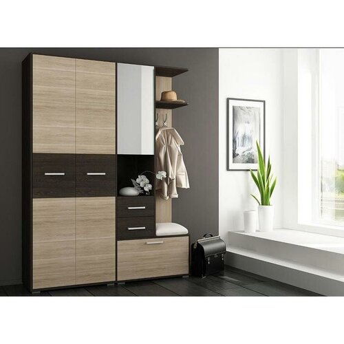 Прихожая Танго 2 1600х2116х446 КантербериДуб сонома 38293₽