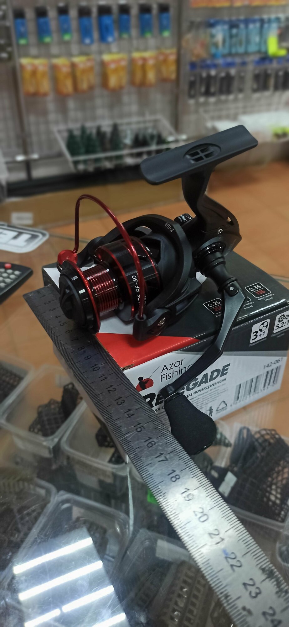 AZOR FISHING Катушка с передним фрикционом Ренегад RF-30 3+1 п п