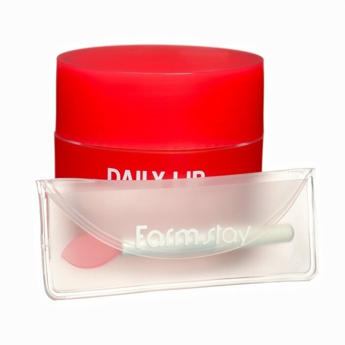 Маска ночная питательная для губ с прополисом FarmStay Daily Lip Sleeping Mask Red Propolis, 20гр - фото №12