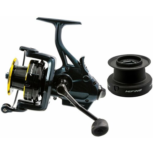 Катушка карповая с сигнализатором и байтранером MIFINE BUNSEN 6000