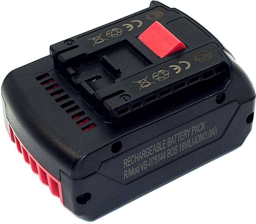 Аккумулятор для электроинструмента Bosch (p/n: 2607336091 2607336092 2607336170 BAT609 BAT618) 13Ah 18V Li-ion