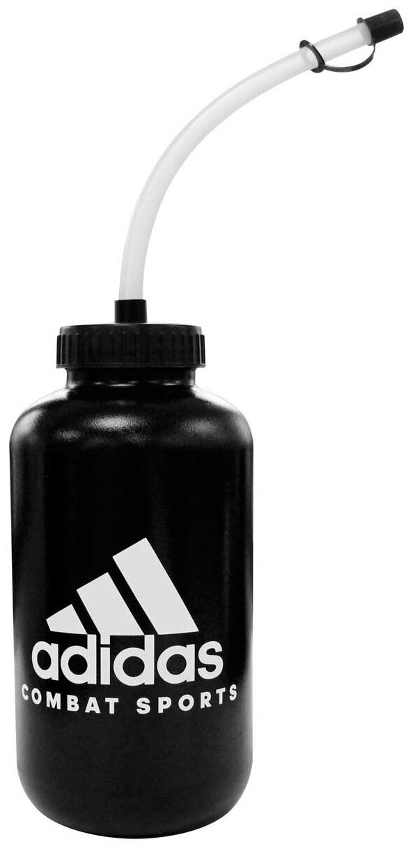 AdiCWB01 Бутылка для воды 1.0 л Water Bottle Combat Sports черная - Adidas