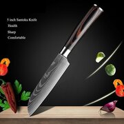 Кухонный нож 5-ти дюймовый нож Сантоку бренд XITUO