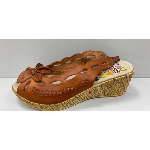 фото Босоножки monis , размер 40, коричневый