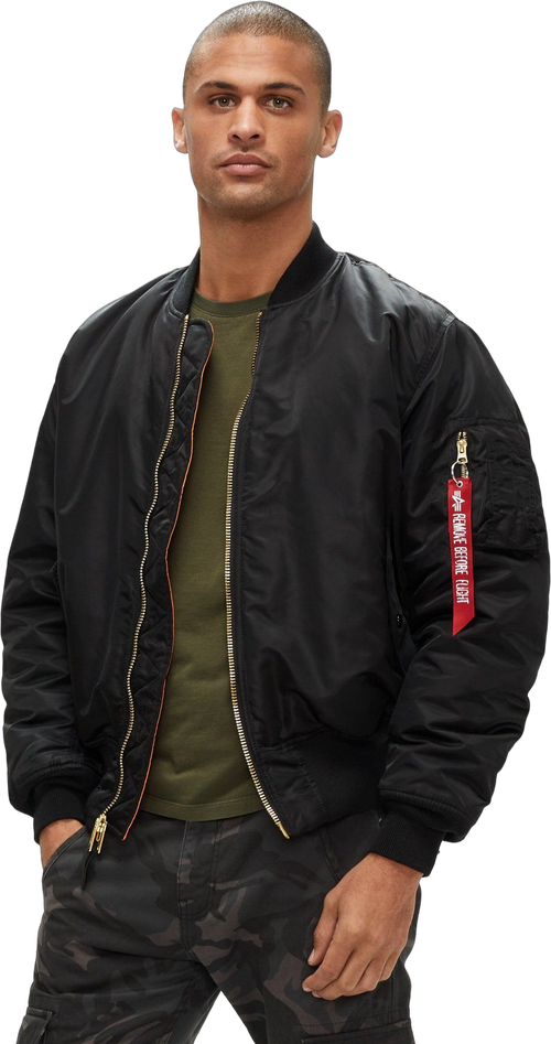 Бомбер ALPHA INDUSTRIES, размер 4XL, черный