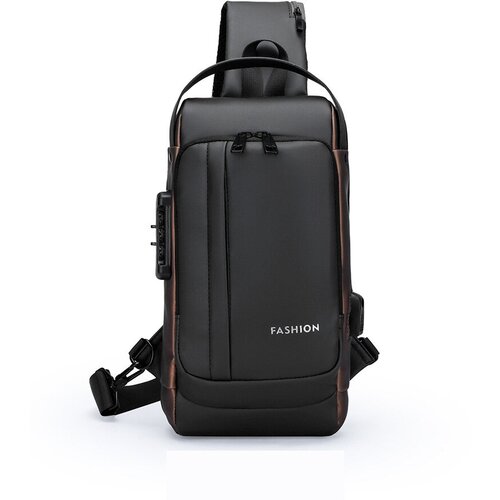 фото Сумка кросс-боди , черный, золотой протеос